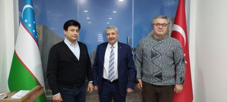 Özbekistan İstanbul Başkonsolusu Sn. Amirsaid Agzamhodcaev Beyi makamında Ziyarette bulunarak, dost ve kardeş ülkemiz Ata yurdumuz Özbekistanla Türkiye arasındaki Ticaretin artırılmasına yönelik istişarelerde bulunduk.