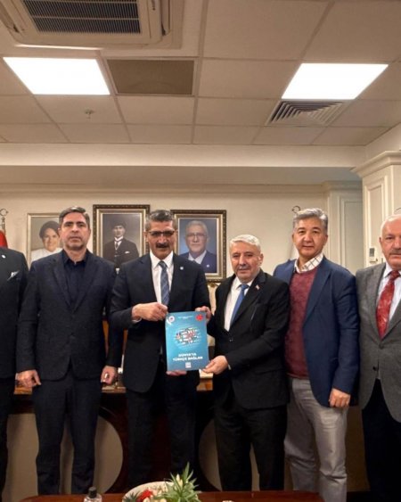 Genel Başkanımız Ahmet Ortatepe ve DUTKİD Başkan Yardımcımız Hakan Dolapçıoğlu, İYİ Parti İstanbul İl Başkanı Sayın Yücel Coşkun’a hayırlı olsun ziyaretinde bulundu.